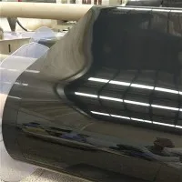 Juoda PVC plėvelė lizdinėms pakuotėms